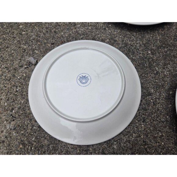 6 Villeroy & Boch Assiettes Rooster 7 3/4" Salad Plates Luxembourg - Picture 3 of 4